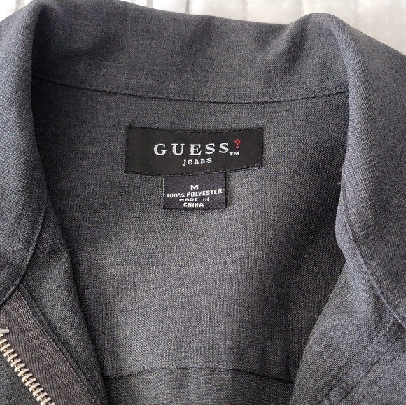Guess Zip Up Career Jacket - Picture 2 of 7
